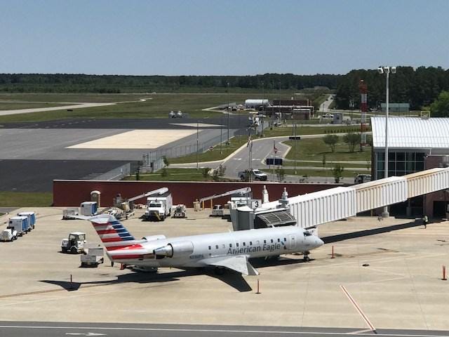 The Albert J. Ellis airport redevelopment project is up for an NCDOT Mobi Award. The public can help decide the MVP through an online vote. [Contributed photo]