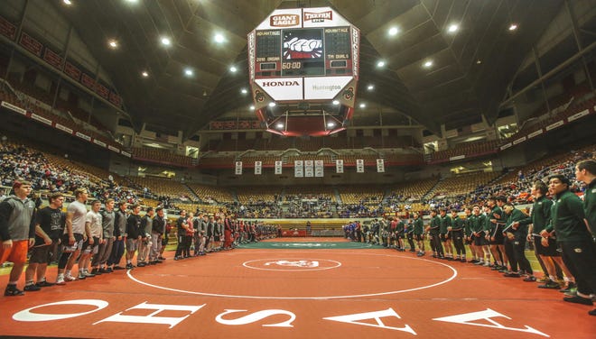 West Holmes will compete for a second straight season at the state dual meet tournament. Photo courtesy of the OHSAA