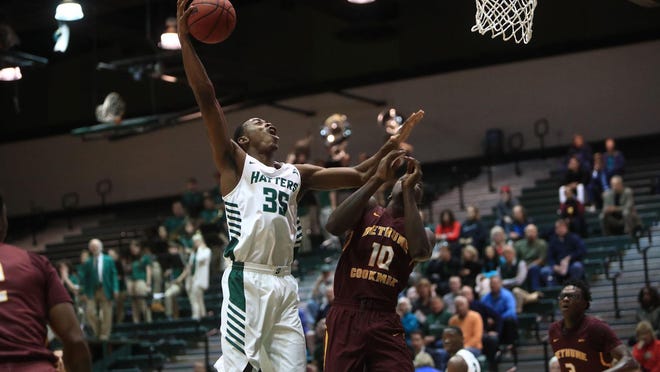 Joel Kabimba helped Stetson to a critical ASUN Conference victory Thursday night. [Stetson Athletics]