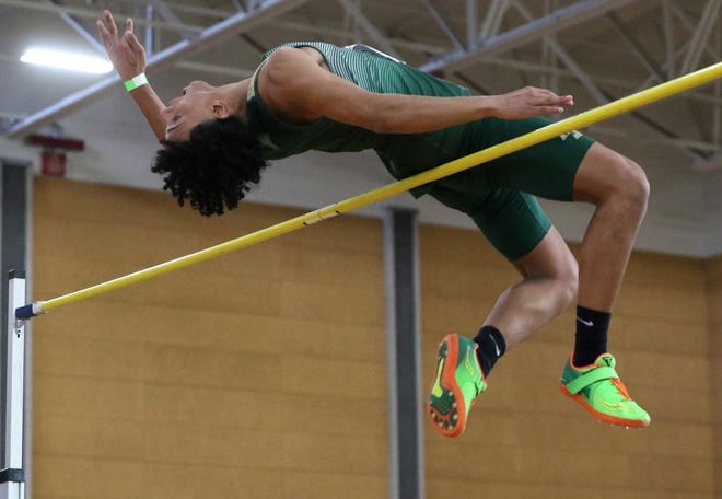 Want to know what it feels like to clear 6 feet, 4 inches in the high jump? Hendricken's John Santos explains.