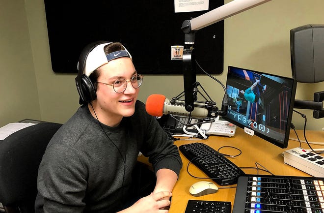 Justin Malone of Orangeville is the new news director for WPGU at the University of Illinois in Champaign-Urbana. [PHOTO PROVIDED]