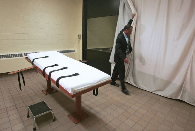 The death chamber at the Southern Ohio Correctional Facility near Lucasville [File photo]