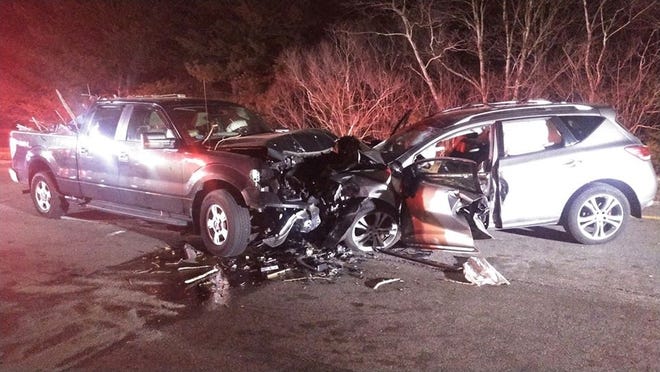 One person was transported to the hospital with life-threatening injuries after a two-car accident early Sunday, Feb. 16 on Rt. 495, according to Mansfield fire officials.

[Courtesy/Mansfield Fire Department]