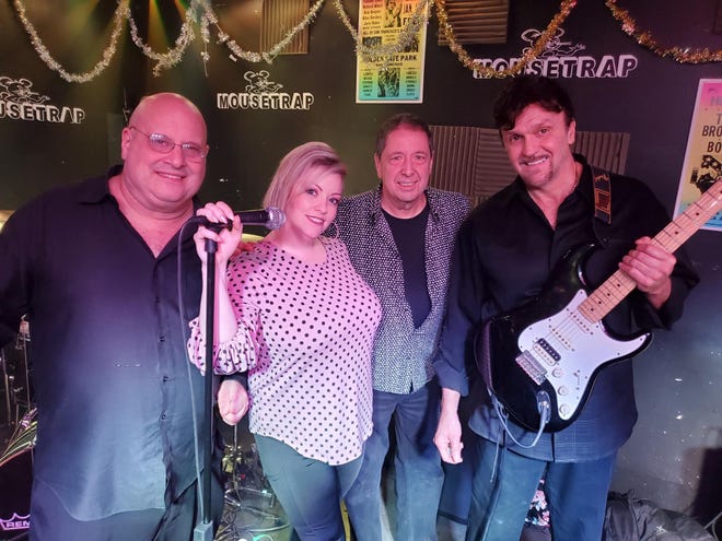 Casanova members, from left, Ray DeLisio, Jamie Leheny, Ron Orrico and Mickey Cherico, will perform at a fundraiser for the Beaver County Humane Society. [Submitted]