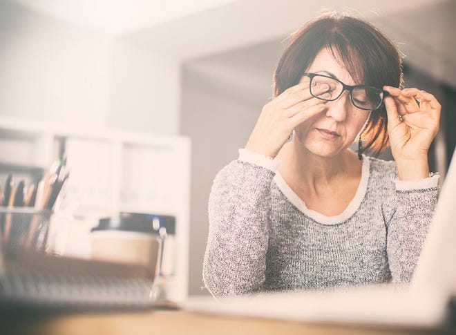 Seeing an eye doctor once a year to check on any prescription changes is important, but a visit can also help detect other serious eye issues. [STOCK PHOTO]