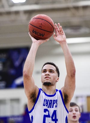 LCU scoring leader Lloyd Daniels (24) and the Chaparrals start their last homestand of the regular season, a two-gamer, on Thursday against Texas A&M International. [Justin Rex/A-J Media]