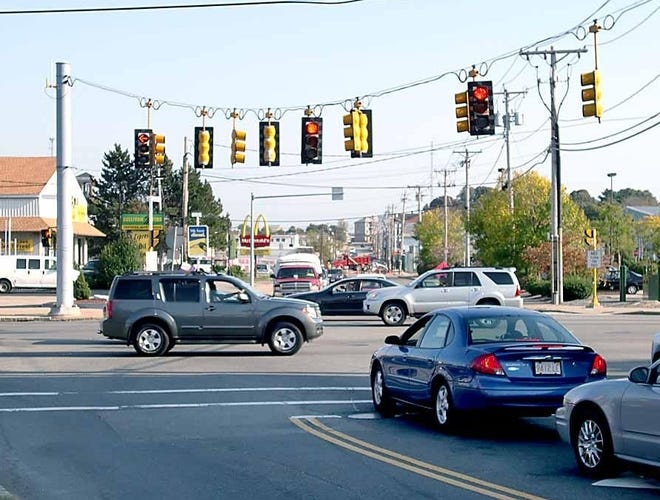 Under a bill scheduled for a vote next week in the Senate, cities and towns across Massachusetts could decide to install automated road safety camera systems to photograph vehicles that commit any number of traffic law violations at intersections. [Herald News file photo]