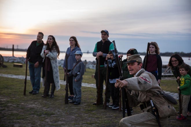 Old Fort Jackson Family Campover; 4 p.m. March 7-8 a.m. March 8; Old Fort Jackson, 1 Fort Jackson Road; $75, $65 for Coastal Heritage Society members at bit.ly/Campover2020; dmccall@chsgeorgia.org. Ages 8 and older. [Provided photo]