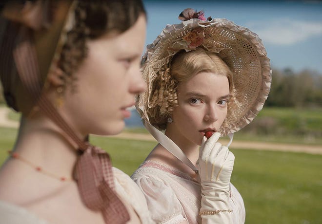 Anya Taylor-Joy, right, stars in Autumn de Wilde's film "Emma." [Box Hill Films/Focus Features]