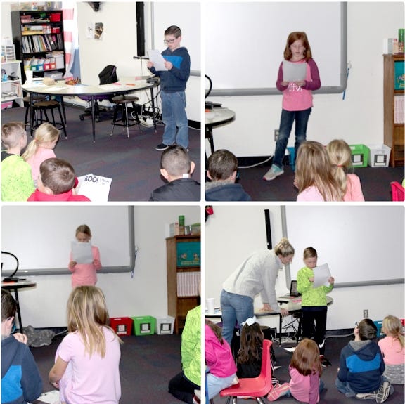 Pictured are East Elementary students in class Friday, Feb. 21. [Photo contributed]