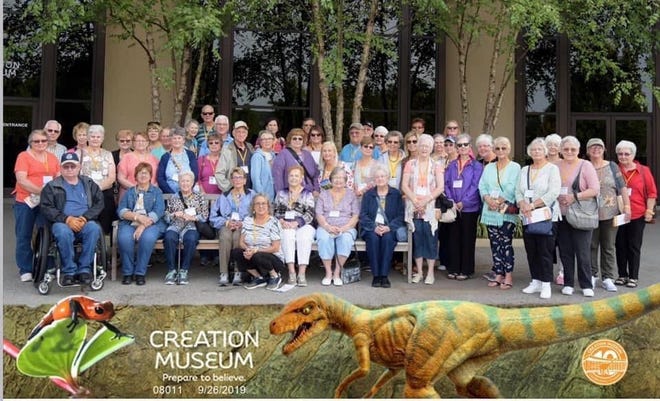 Pictured are the Leading Ladies and Gents at the Creation Museum. [Photo contributed]
