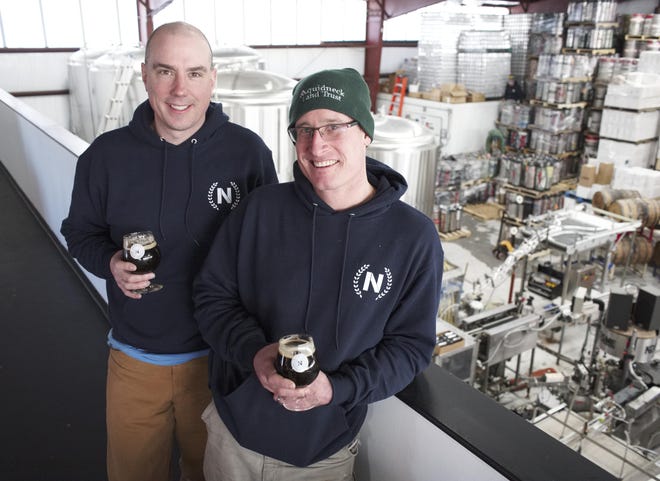 Newport Craft Brewing and Distilling partners Brent Ryan and Derek Luke will be the Grand Marshals of this years St. Patrick’s Day Parade. [PETER SILVIA PHOTO]