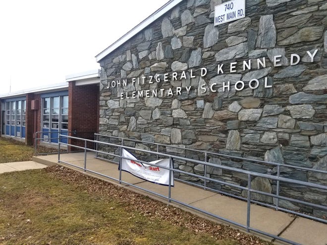 The site of the former John F. Kennedy Elementary School in Middletown is among the properties considered for redevelopment. [DEREK GOMES/DAILY NEWS PHOTO]