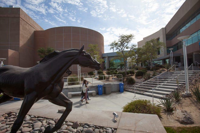 California State University Palm Desert Campus is photographed in late February 2020. [OMAR ORNELAS/THE DESERT SUN]