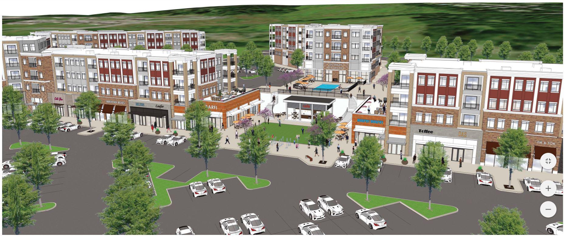 Smithfield Gateway Updated plan adds 55+ housing