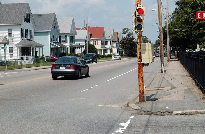 Legislation that would let municipalities install automated red light or school bus cameras, in order to photograph traffic violations, will not resurface for debate for at least another week at the Statehouse. [Taunton Gazette file photo]
