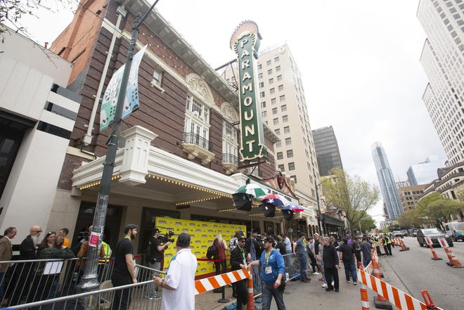 The Paramount Theatre is always a hotspot for big world and U.S. premieres during South by Southwest Film Festival. Last year’s film screenings included “Us,” “The Beach Bum” and “Teen Spirit,” seen here. [Scott Moore for Statesman]
