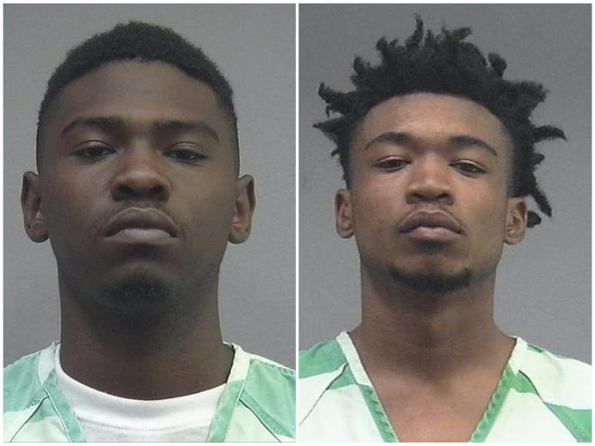 Nicholas Tyree Brown (left) and Jeremiah Charles White [Alachua County Jail]