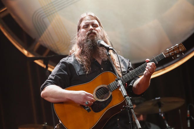 Award-winning country singer Chris Stapleton will give a performance at the Erwin Center. [AL WAGNER/INVISION]