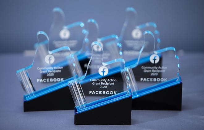 Social media giant Facebook gave grants to community organizations around Western North Carolina this week. [Special to The Star]