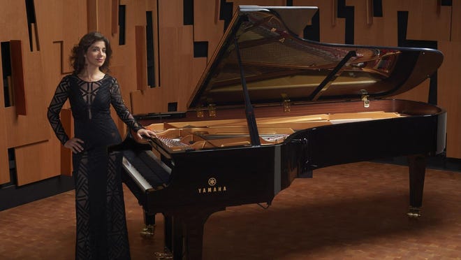 Pianist Inna Faliks will perform in "Polonaise-Fantasie: The Story of a Pianist" March 11 at Assumption College. [Courtesy Photo]