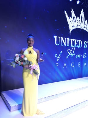 Ashia Miller of Effingham County is United States of America’s Ms. Georgia 2020. She was chosen first runner-up in the national pageant in Las Vegas recently. [COURTESY ASHIA MILLER]