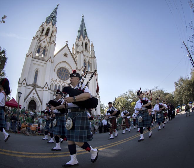A Vox caller would like for Savannah to cancel its St. Patrick’s Day Parade because of the threat of the coronavirus. [AP Photo/Stephen B. Morton, File]