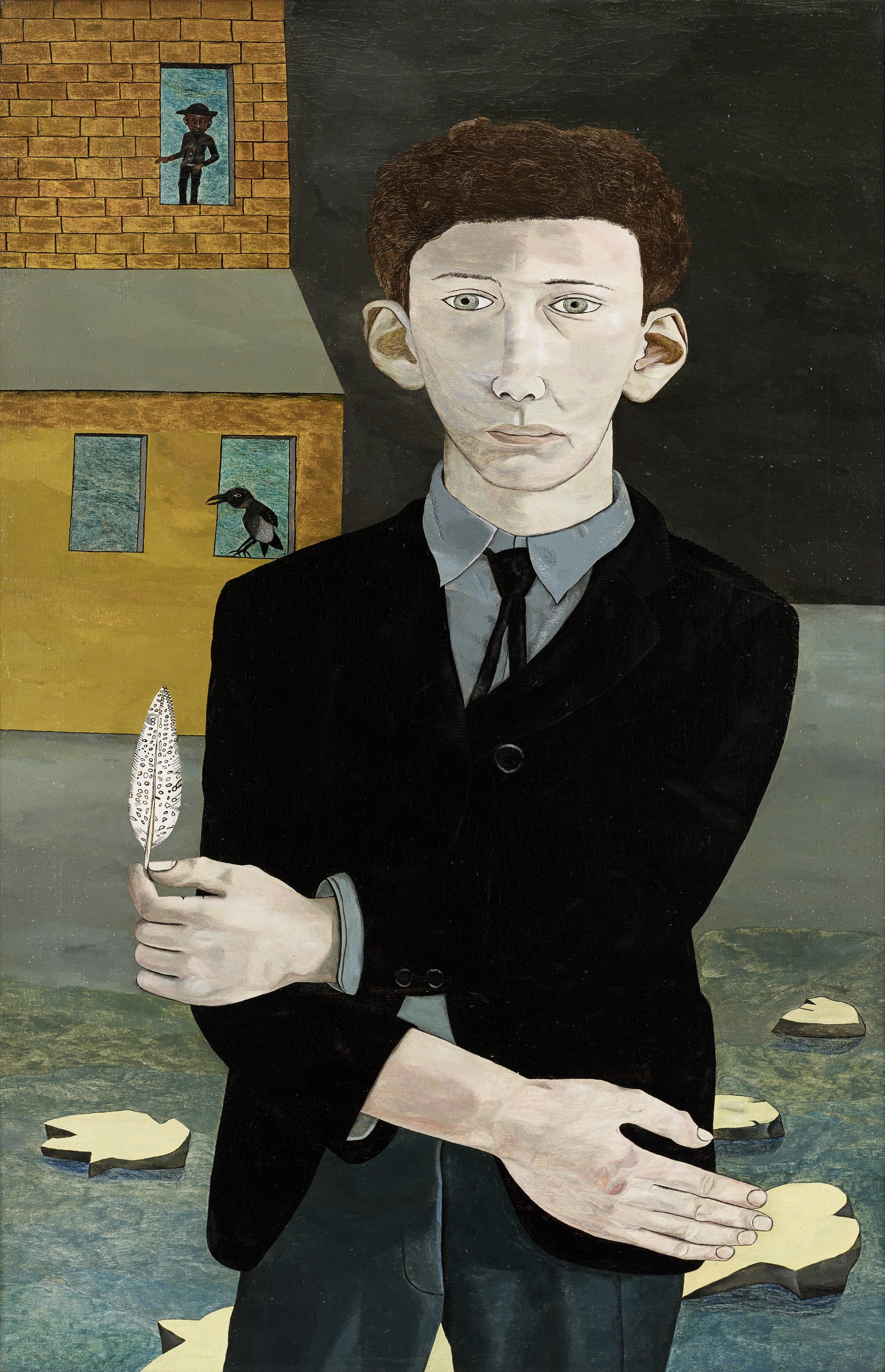 Analyzing Lucian Freud Exhibit At The Mfa Focuses On The Painter S Atmospheric Self Portraits