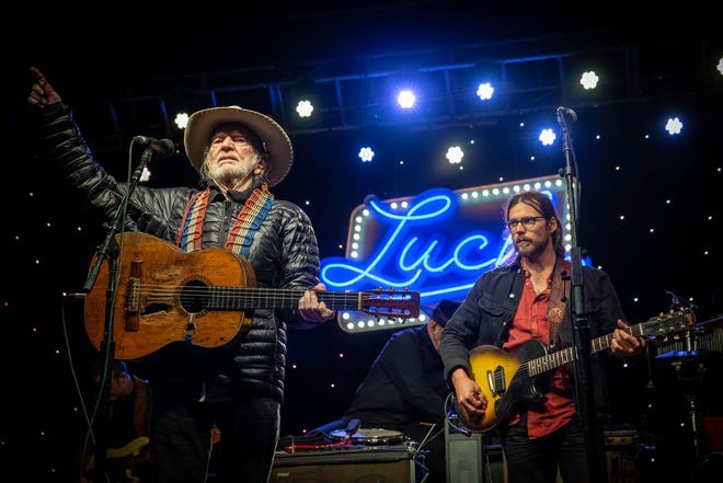 Willie Nelson and son Lukas Nelson are among those taking part in Til Further Notice, a livestreamed event presented by the organizers of the annual Luck Reunion. [Suzanne Cordeiro for Statesman]