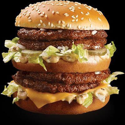 double big mac burger double big mac burger