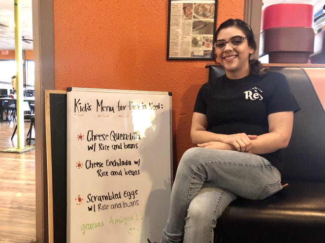 Patricia Galvan is the owner of three Mexican restaurants in the area. Free meals are being offered to children, with no purchase necessary and no questions asked at the three locations. [JOZSEF PAPP/AUGUSTA CHRONICLE]