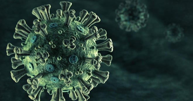The first Stoughton resident was reported with coronavirus. Here is a 3D illustration of the spreading novel coronavirus, COVID-19. [Getty Images]