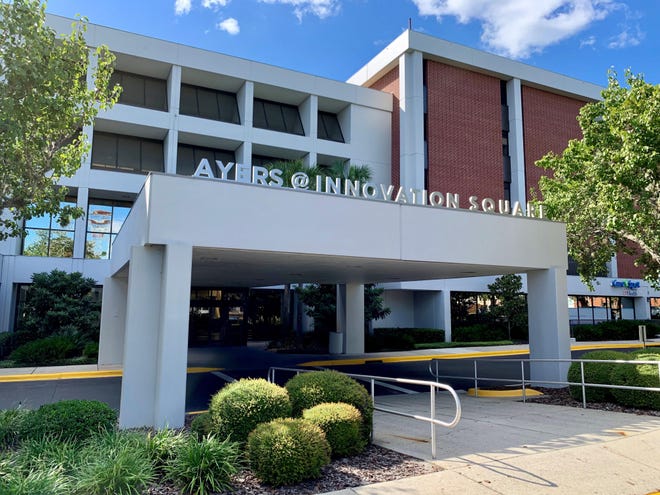 The Ayers Building, 720 SW Second Ave., in Gainesville’s Innvoation District. EDA will relocate to the third floor of the building after vacating its 43rd Street offices. [Colliers International Gainesville]