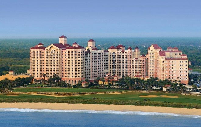 The Hammock Beach Golf Resort & Spa has had to shut down its vacation rental operations and consequently furloughed at least 200 employees as part of cutbacks caused by the coronavirus pandemic. [News-Journal file]
