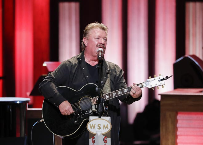 Joe Diffie performs on July 16, 2019 in at the Grand Ole Opry in Nashville, Tennessee. (Photo by Al Wagner/Invision/AP)