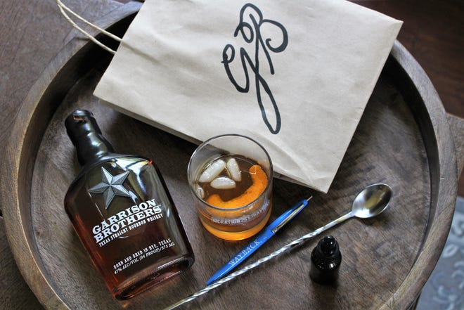 The Wayback Cafe's cocktail kit comes with the ingredients to make an Old Fashioned featuring Garrison Brothers bourbon. Order one with the purchase of food from the Bee Caves Road property. [Arianna Auber / AMERICAN-STATESMAN]