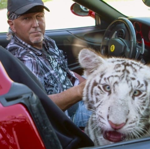 Jeff Lowe, in a still from "Tiger King: Murder, Ma