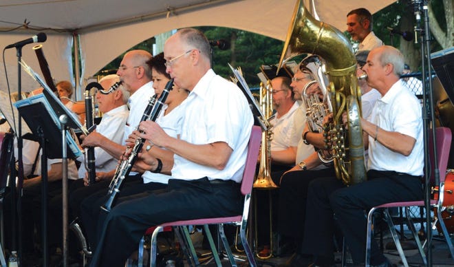 The Starburst Concert Band performs during the 2015 concert. [FILE PHOTO]