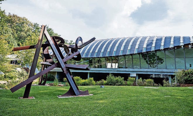 Crystal Bridges Museum of American Art in Bentonville, Arkansas. [Visit Bentonville]