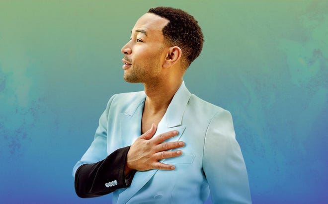 Multiplatinum artist and 11-time Grammy winner John Legend will perform at The Amp in St. Augustine Wednesday, August 19. [Photo provided]