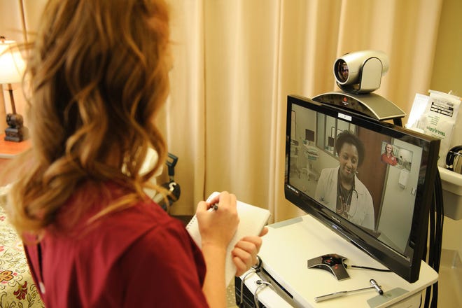 Telemedicine visits will be available to existing and new patients at University Medical Center. [Submitted photo]