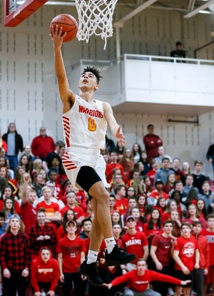Worthington Christian's DJ Moore, who has received recruiting interest from Ohio State, could use the spring and summer to solidify himself as a potential national recruit. [Tyler Schank/Dispatch]