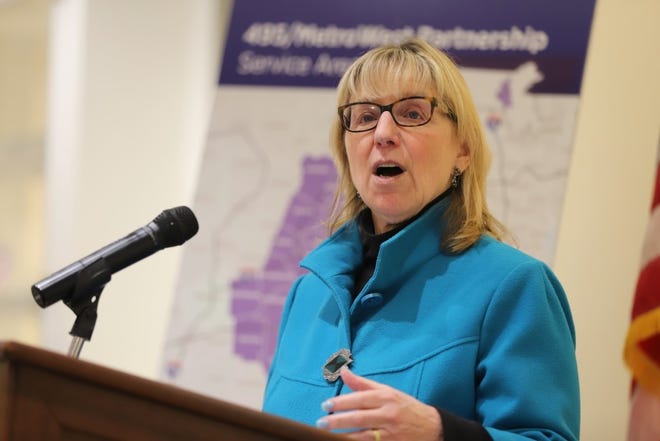 Senate President Karen Spilka, D-Ashland, said the Senate Rules Committee has released a bill that would cut in half the required signatures for candidates for U.S. Senate, U.S. House, Governor's Council and most county offices.  [State House News Service Photo]