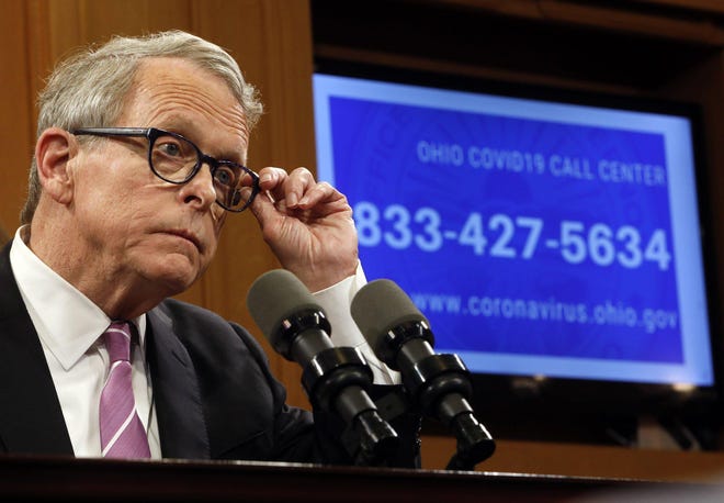 Gov. Mike DeWine and Ohioans continue to deal with the fallout from the coronavirus pandemic. [Eric Albrecht/Dispatch]