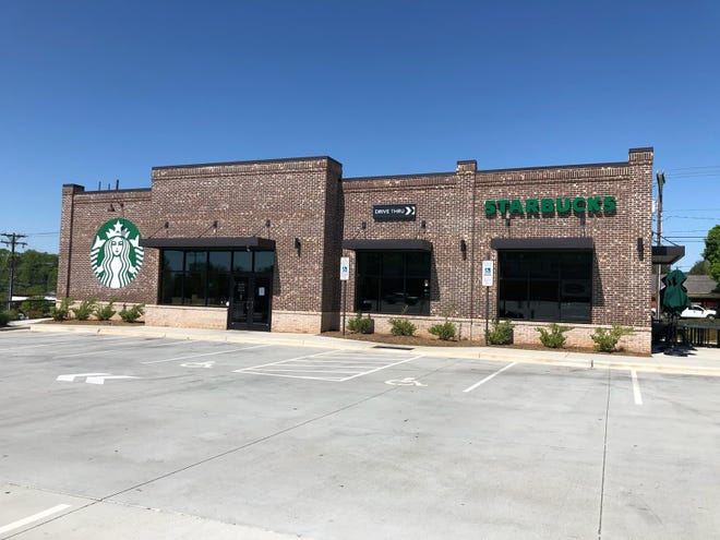 Starbucks said a Belmont location on Park Street will be temporarily closed through early May. [Gavin Stewart|Gaston Gazette]