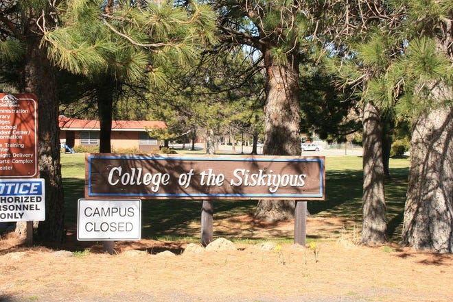 Although the campuses are closed, students are still being taught at College of the Siskiyous via online platforms. While other schools struggled to formulate a plan to reopen after the COVID-19 pandemic struck, COS was able to reopen for distance learning within two weeks.