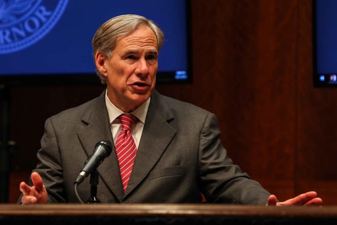 Gov. Greg Abbott said at a Capitol news conference Tuesday that he is formulating plans to reopen the Texas economy, as the spread of the coronavirus slows statewide, with input from a team of medical experts and business leaders. [LOLA GOMEZ/AMERICAN-STATESMAN]