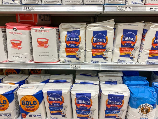 The flour selection available at a Publix grocery store in Orlando, Fla., on Feb. 8. 

[Joni Hanebutt/Dreamstime/TNS]