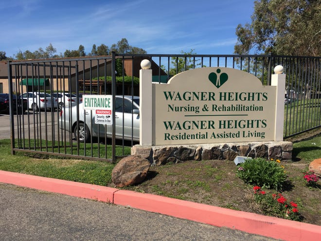 Wagner Heights Nursing and Rehabilitation Center in north Stockton wants it known there is no outbreak of COVID-19 at its facility. A single staff member acquired the virus while away from work in late February and has not returned to work since, according to a spokeswoman. [JOE GOLDEEN/THE STOCKTON RECORD]