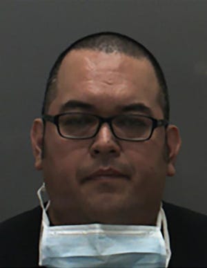 Steven Pilar, 43, was arrested Wednesday, April 22, 2020, on suspicion of distributing child pornography allegedly from a home in Victorville, authorities said. [COURTESY OF SAN BERNARDINO COUNTY SHERIFF’S DEPARTMENT]